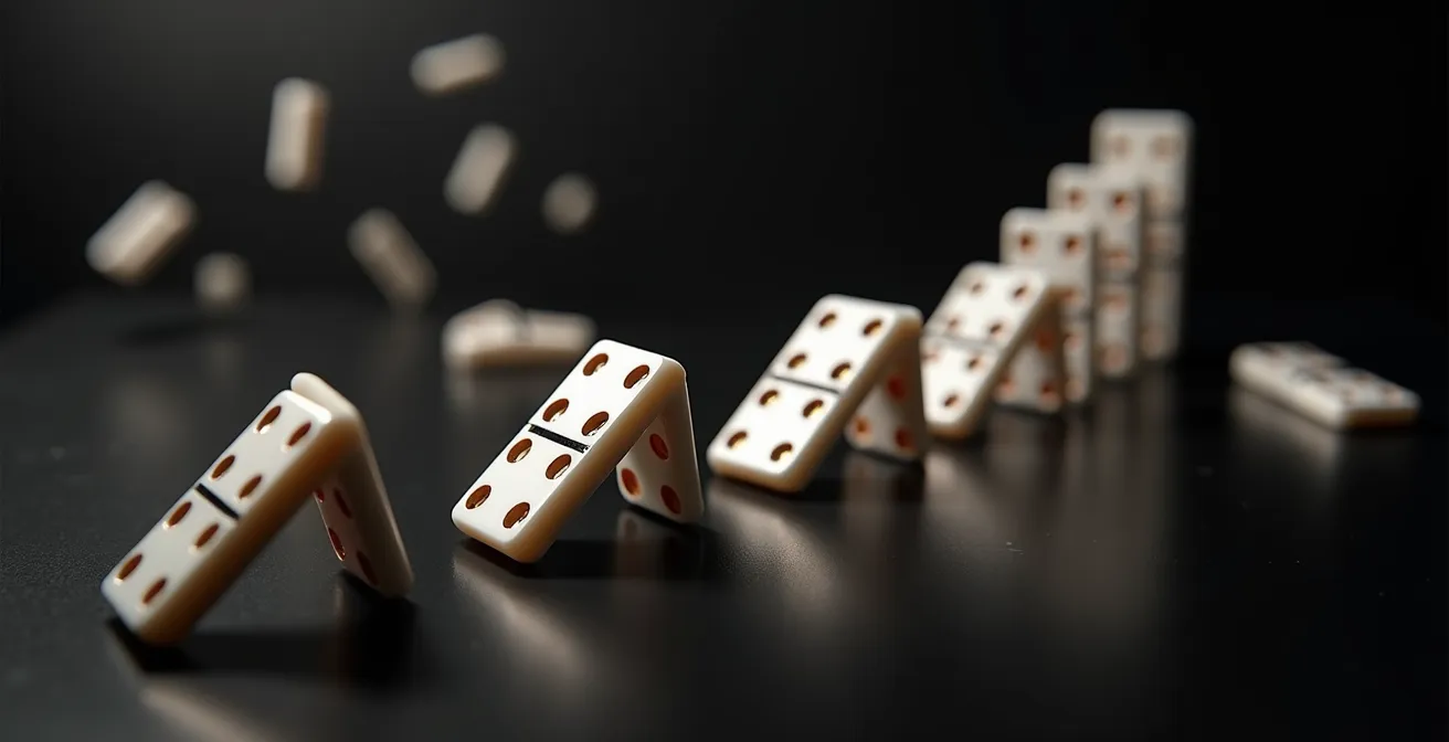 Abstract visualization of automated billing workflow with milestone markers