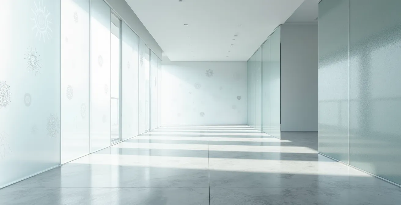 Multiple layers of intellectual property protection visualized as defensive shields