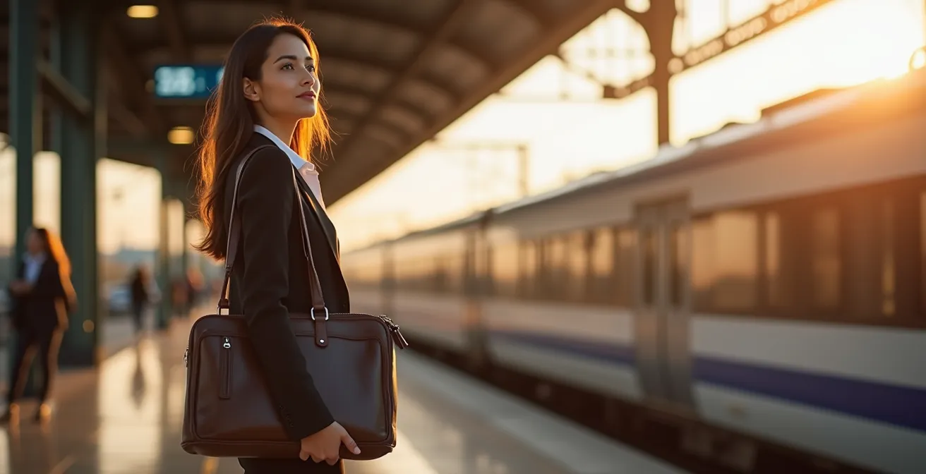 Contemporary workspace showing flexibility in work location arrangements