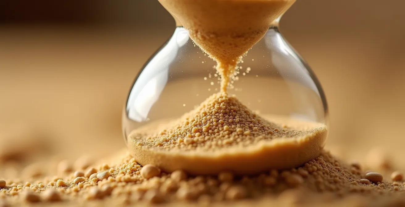 Dramatic visualization of cash burn rate and runway timeline